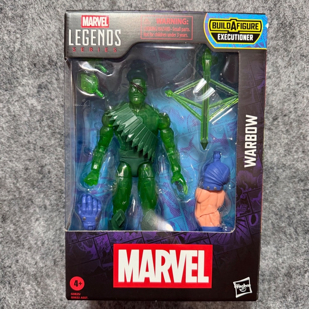 Marvel Legends Series Warbow Action Figure Crystar Executioner BAF Hasbro G0825